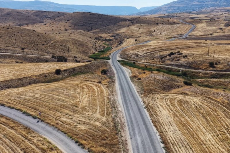 Malatya'da Yazıhan Grup Yolları Yenilendi, Ulaşım Standartları Yükseldi