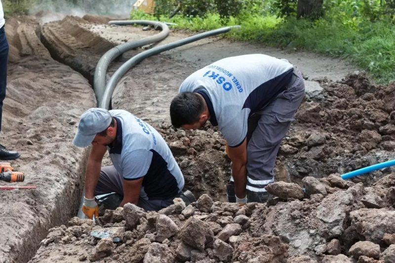 Ordu'da Akkuş'a 1.100 Metre İçme Suyu Hattı Döşeniyor