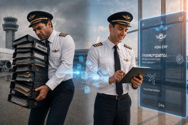 Pilot Uçuş Kayıtları Dijitalleşiyor, Sektörde Dijital Dönüşüm Hız Kazanıyor