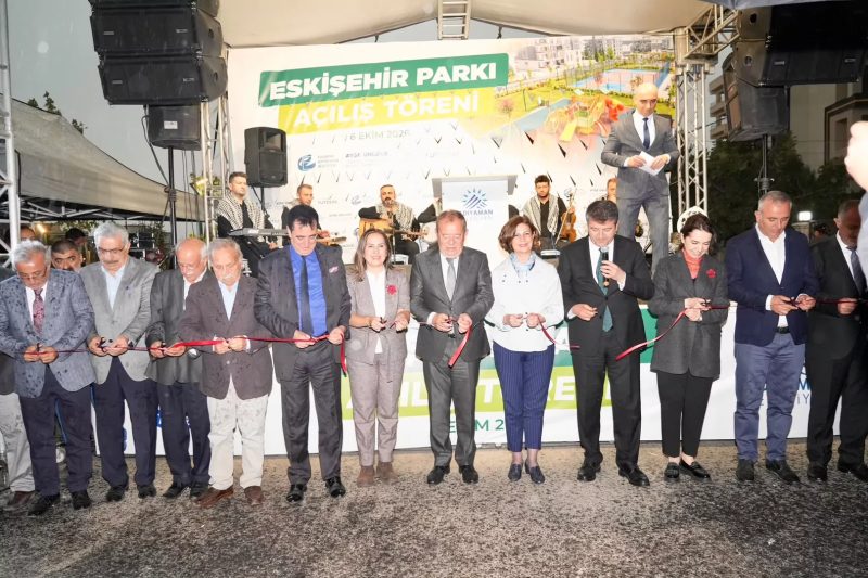 Eskişehir Parkı Adıyaman'da Yağmura Rağmen Açıldı