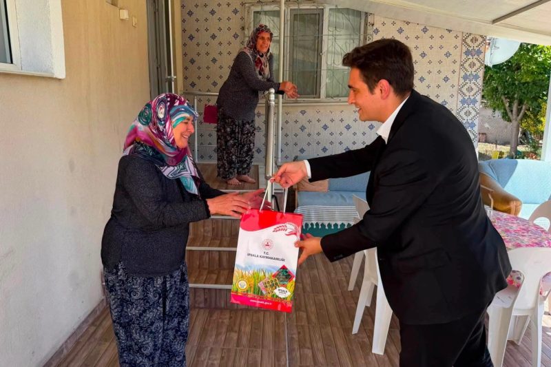 İpsala Kaymakamı Güzel, Şehit Ailesi ve Gazileri Unutmadı