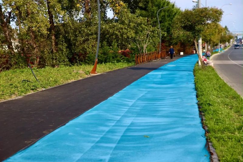Ünye'de 10 Kilometrelik Bisiklet ve Yürüyüş Yolu Tamamlanıyor