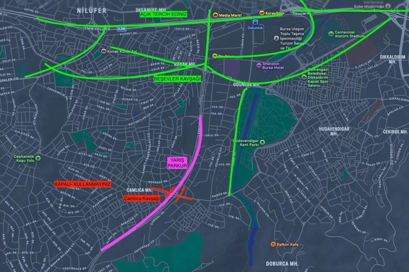 Bursa'da Eker I Run Koşusu Nedeniyle Bazı Yollarda Trafik Kısıtlaması Uygulanacak