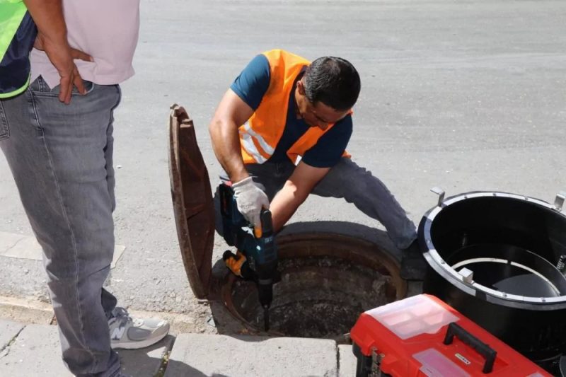 ESKİ'den Kanalizasyon Altyapısı İçin Kapsamlı Bakım ve Onarım Çalışmaları