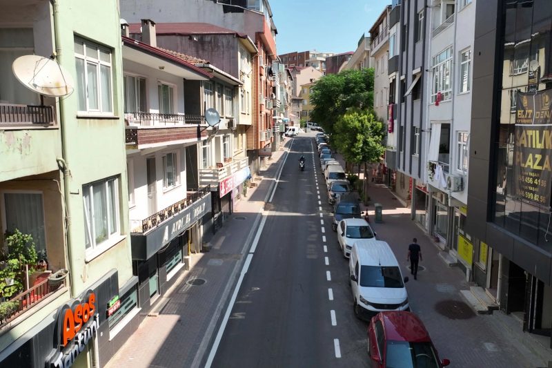 Darıca'da İki Ana Cadde Kapsamlı Yenilemeden Geçti