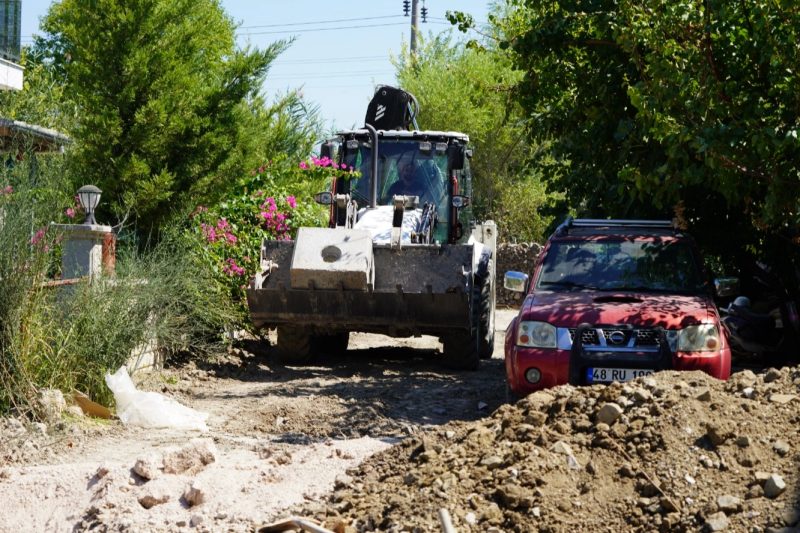 Ortaca Bahçelievler'de Kanalizasyon Hattı Çalışmaları Tamamlandı