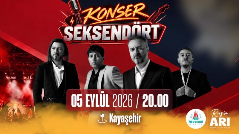 Seksendört Grubu Nevşehir'de Müzik Şöleni Sunacak