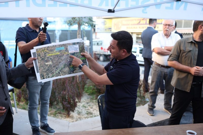 Nevşehir'de Mobil Makam Aracı Vatandaşlarla Buluştu