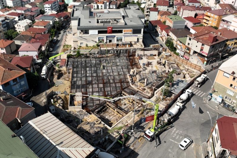 Kocaeli'de Dilovası Kent Meydanı Projesi Hızla İlerliyor