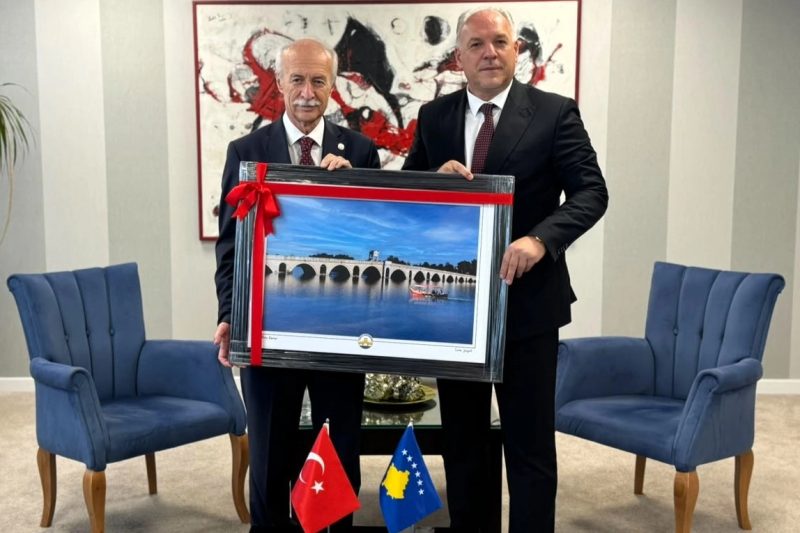 Trakya Üniversitesi Heyeti Kosova'da Eğitim ve Sağlık Alanlarında İş Birliği Fırsatlarını Görüşüyor