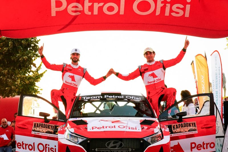Kapadokya Rallisi'nde Team Petrol Ofisi Pilotu Kerem Kazaz Zirvede Yer Aldı