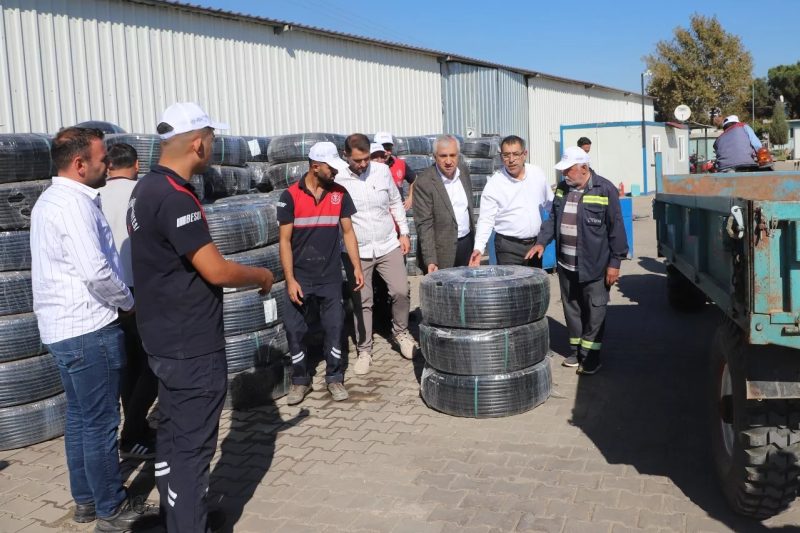 Manisa'da Damlama Sulama Desteği 3 Bin 150 Çiftçiye Ulaştı