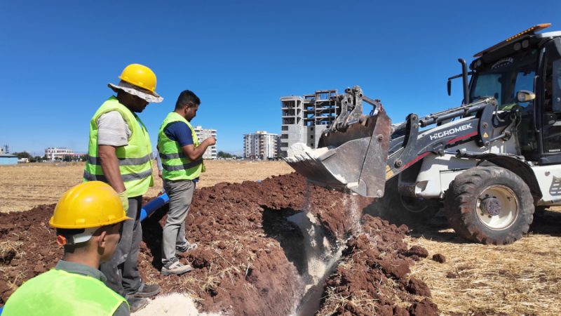 Hilvan Bağlar Mahallesi'nde 800 Metrelik Yeni Altyapı Hattı Döşeniyor
