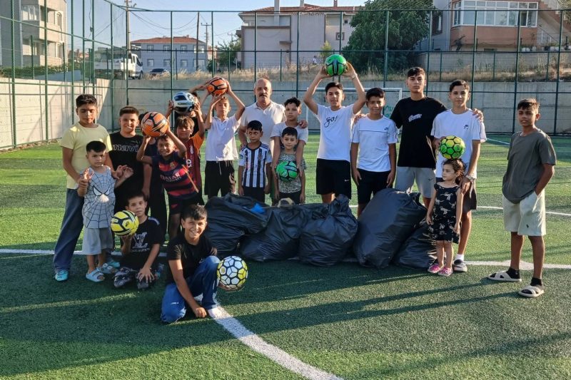 Keşan'da Gençlerin Çevre Temizliği Ödüllendirildi