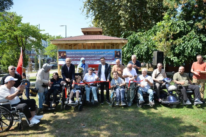 Trabzon'da Özel Gereksinimli Bireyler İçin Erişilebilir Kamelya Ganita'da Hizmete Girdi