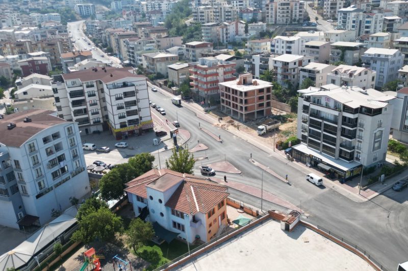Bursa Kestel'de Eğitim Caddesi Kapsamlı Bir Şekilde Yenilendi