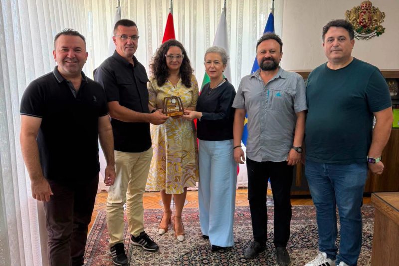 Edirne Gazeteciler Derneği, Bulgaristan Başkonsolosu'nu Ağırladı