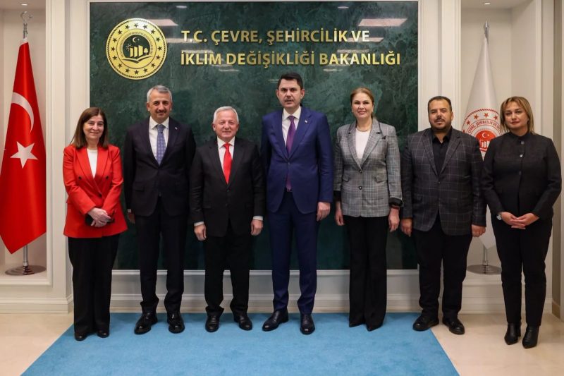 İpsala'nın Projeleri Çevre, Şehircilik ve İklim Değişikliği Bakanı Kurum'a Sunuldu