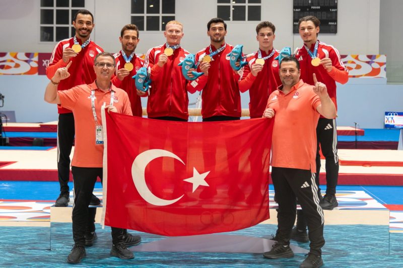 Altan Doğan'dan Akdeniz Oyunları'nda Altın Madalya: Jimnastik Takımı Zirvede