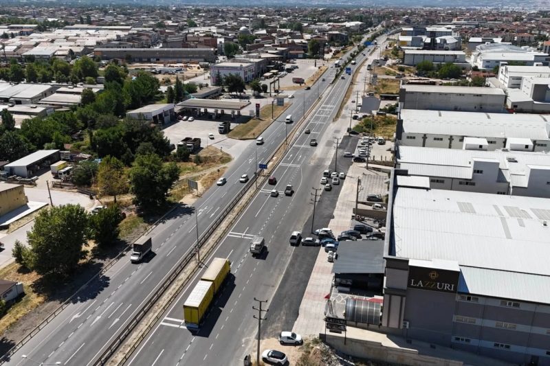İnegöl Belediyesi'nden Mesudiye Mahallesi'ne Asfalt Hamlesi