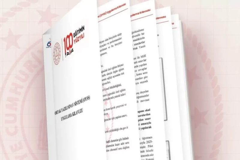 Ortak Yazılı Sınav Sistemi Uygulama Kılavuzu Yayınlandı