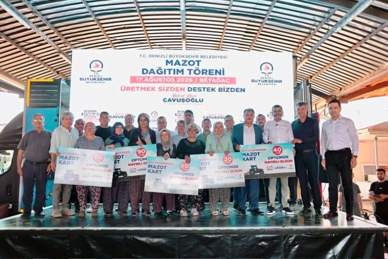 Denizli'de 10 Bin Çiftçiye Mazot Desteği Sağlanacak