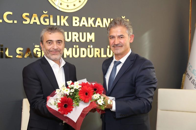 Erzurum İl Sağlık Müdürlüğü'nde Mehmet Meral Dönemi Başladı