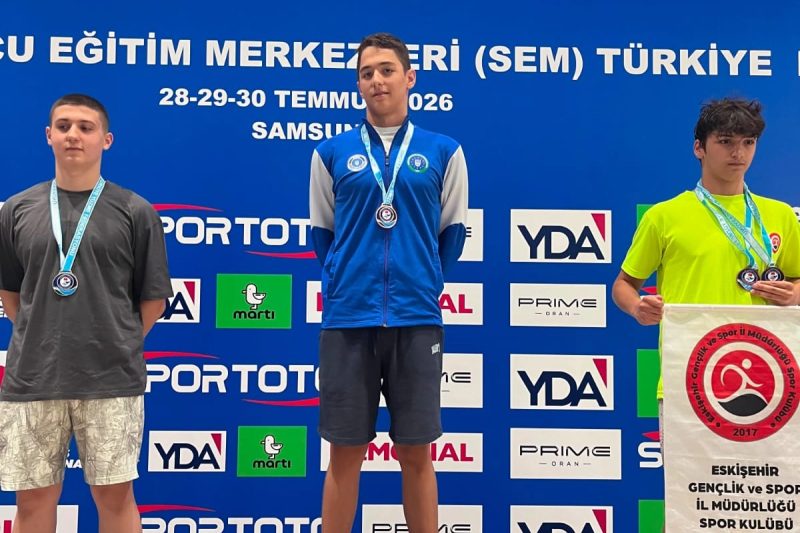 Büyükşehir Belediyesporlu Yüzücüler Türkiye Şampiyonası'nda 3 Madalya Birden Aldı