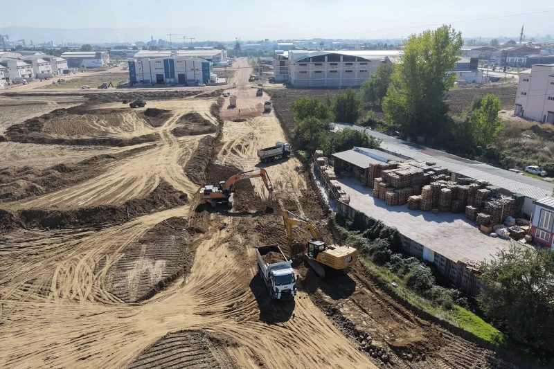 Bursa'dan İnegöl'e 7 Km'lik Yeni Yol Kazandırılıyor