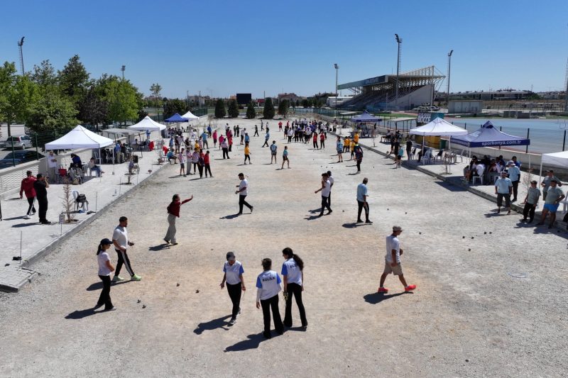 3. Uluslararası Bocce Turnuvası Konya'da Başladı: 5 Ülkeden 200 Sporcu Yarışıyor