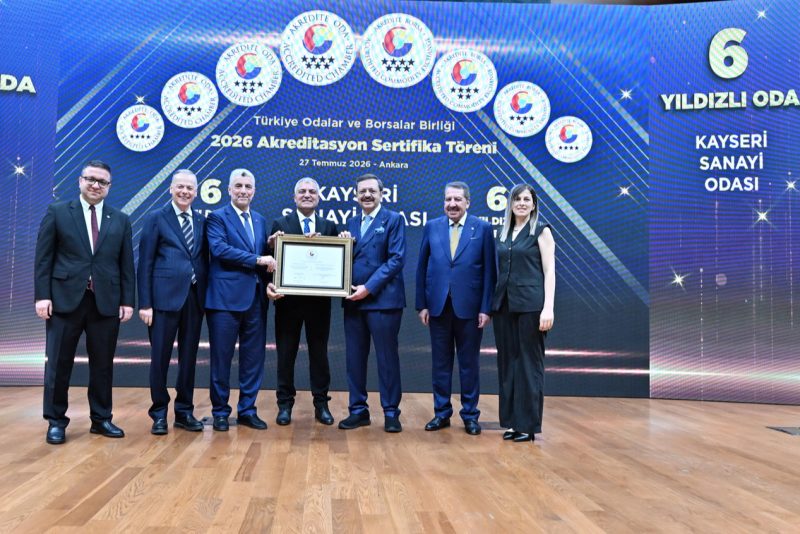 Kayseri Sanayi Odası, Hizmet Kalitesiyle Yeniden Akredite Oldu
