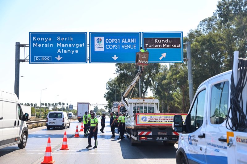 Antalya'da COP31 Hazırlıkları Kapsamında Ulaşım Altyapısı Güçlendiriliyor