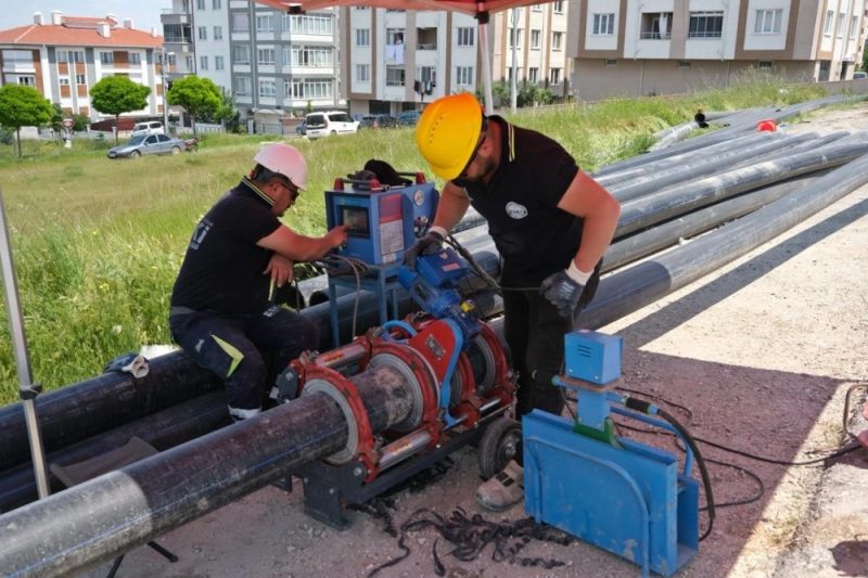 Eskişehir'de Altyapı Yatırımları Devam Ediyor: İçme Suyu Şebekesi Güçlendiriliyor