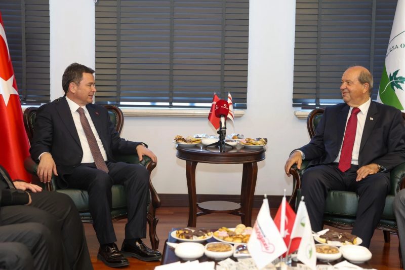 Osmangazi Belediye Başkanı Erkan Aydın, KKTC Cumhurbaşkanı Ersin Tatar'ı Ağırladı
