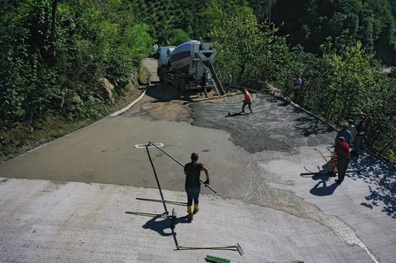 Ordu Kabadüz'de 600 Metre Beton Yol Tamamlandı, Ulaşım Standartları Yükseldi