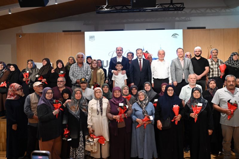 Konya'da Vefa Umresi Projesinde İkinci Kura Çekimi Yapıldı
