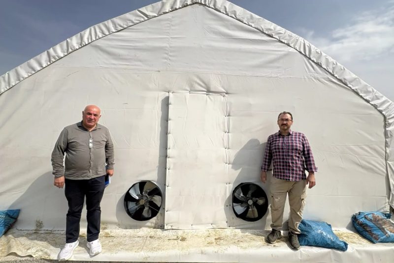 Kocaeli'de Gençlere Yüzde 75 Hibeli Mantar Üretim Çadırı Desteği