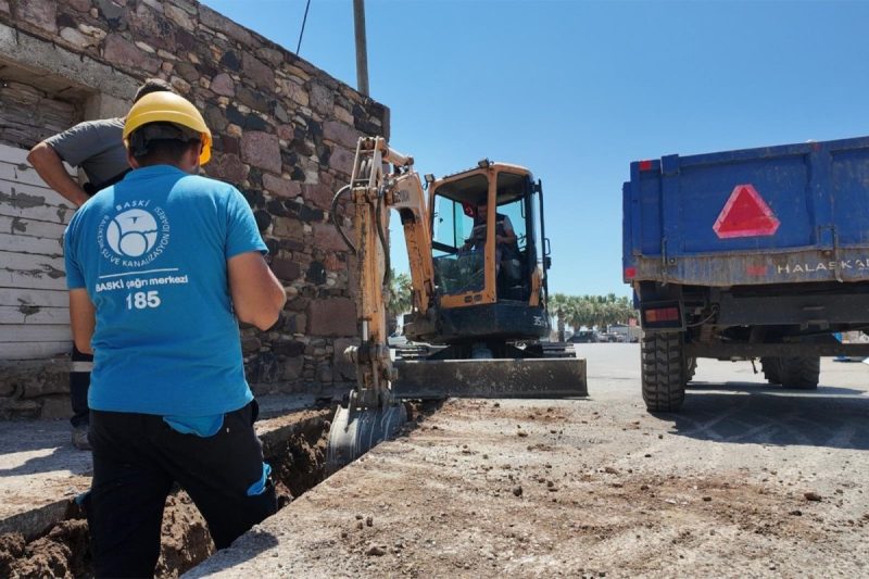 Cunda'da Deniz Kirliliğini Önlemek İçin Kanalizasyon Altyapısı Tamamlandı