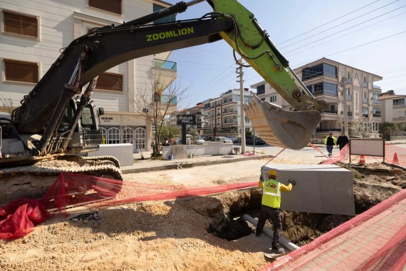 Tire'nin 300 Milyon Liralık Altyapı Yatırımı Tamamlanıyor