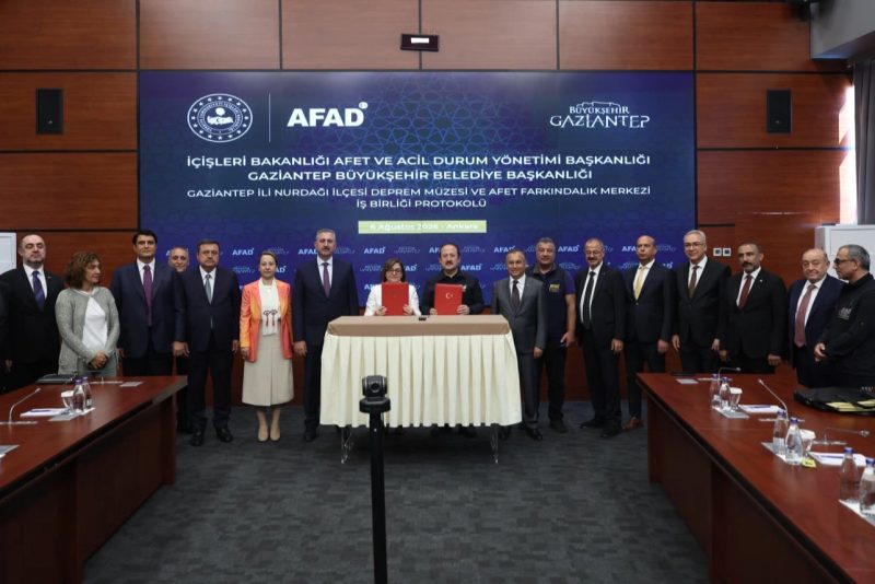 Gaziantep Nurdağı'nda Deprem Müzesi ve Afet Farkındalık Merkezi Kuruluyor