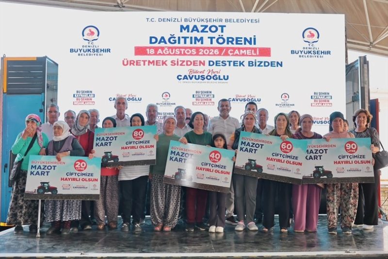 Denizli'de Çiftçilere Mazot Desteği Devam Ediyor: Üreticilere Akaryakıt Teslimatları Sürüyor
