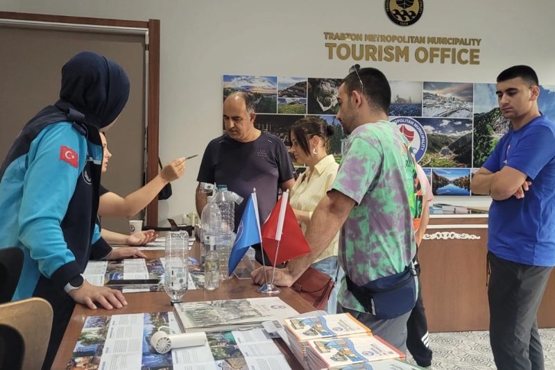 Trabzon Turizm Ofisleri Temmuz Ayında 3 Bin Turiste Rehberlik Etti
