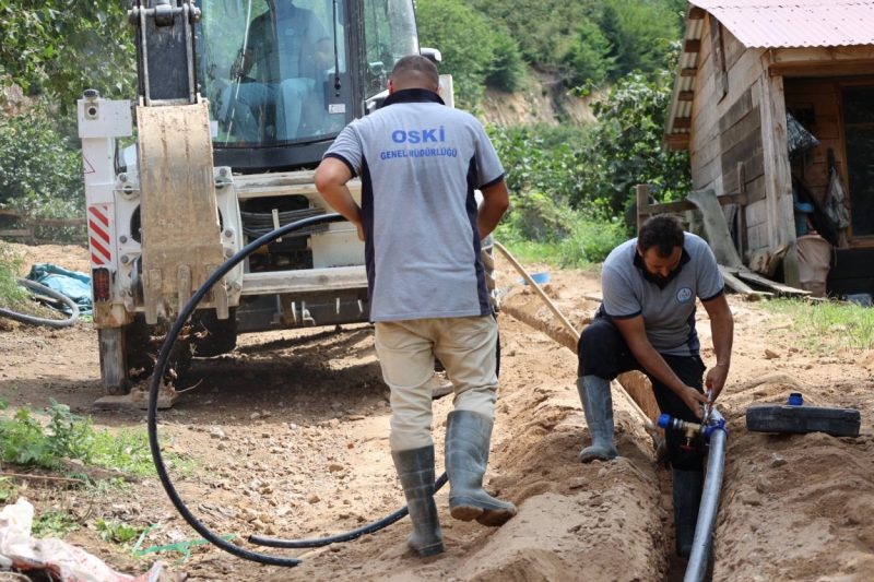 Ordu'da İçme Suyu Hattı Çalışmaları Devam Ediyor: Gölköy'de 300 Haneye Kesintisiz Su Ulaştırılacak
