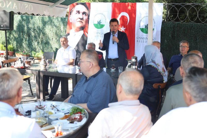 Osmangazi Belediye Başkanı Aydın, Doğancı Mahallesi Sakinleriyle Buluştu