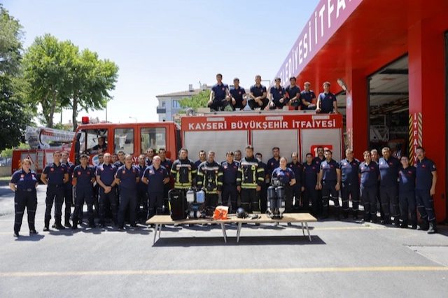 Kayseri İtfaiyesi, Yeni Teknolojik Ekipmanlarla Müdahale Kapasitesini Artırıyor