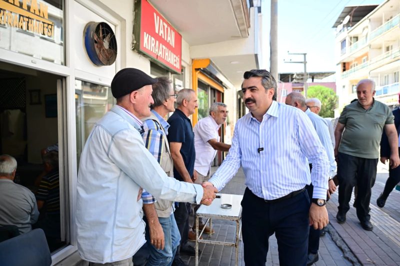 Yıldırım Belediye Başkanı Yılmaz, Zümrütevler esnafıyla buluştu