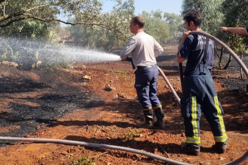 Antalya Büyükşehir İtfaiyesi, Kentin Farklı Noktalarındaki Yangınlara Hızla Müdahale Etti