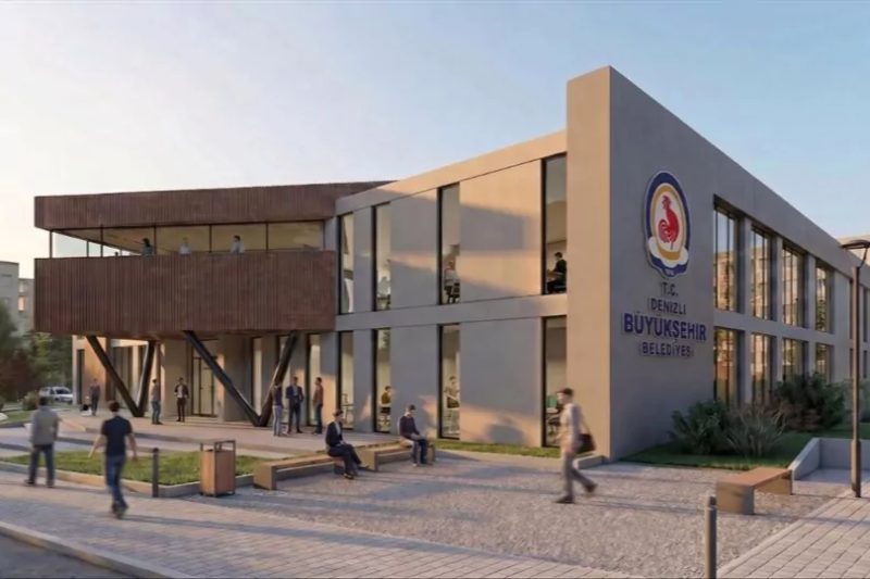 Denizli Akkonak'ta Yeni Nesil Sosyal ve Spor Kompleksi İnşa Ediliyor
