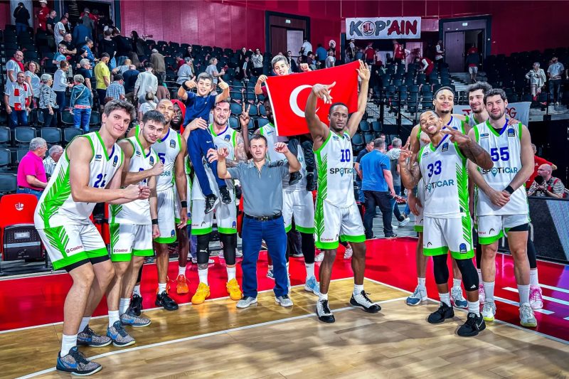 TOFAŞ, Fransa'da Cosea JL Bourg'u Yenerek Avrupa'da İkinci Galibiyetini Aldı
