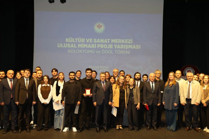 Trabzon'da Kültür ve Sanat Merkezi Yarışması Tamamlandı, Kazananlar Belli Oldu